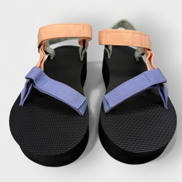 Teva Platform Universal Sandal Multi-Color Women’s 10 (1008844) Adjustable New - Picture 4 of 10